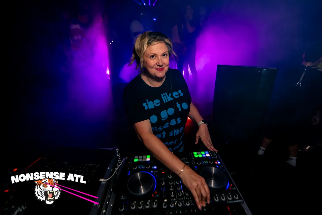 Indie Sleaze Dance Party - May 2026 @ Drunken Unicorn - Atlanta, GA. Kimber was the DJ. Photo by @stevohendo1989.