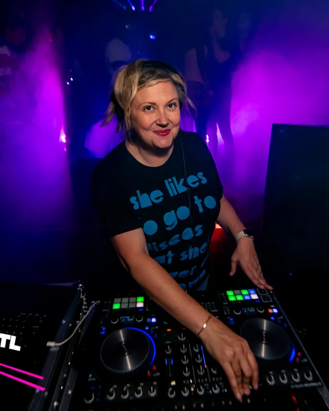 Indie Sleaze Dance Party - May 2026 @ Drunken Unicorn - Atlanta, GA. Kimber was the DJ. Photo by @stevohendo1989.
