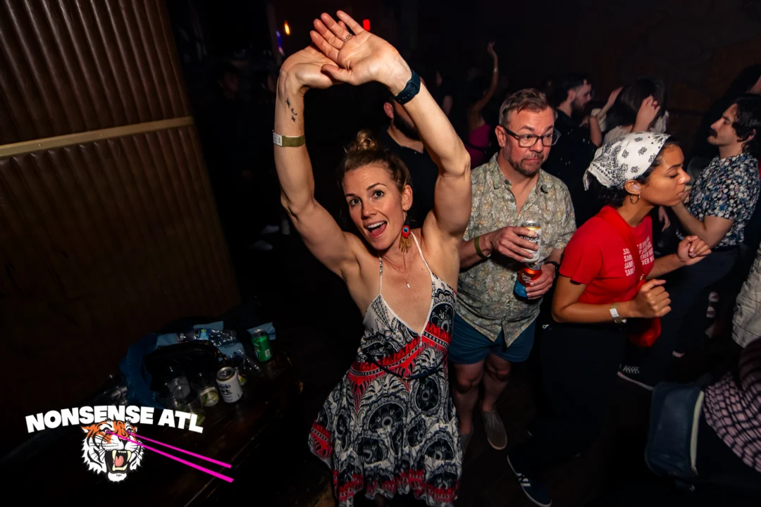Indie Sleaze Dance Party - May 2026 @ Drunken Unicorn - Atlanta, GA. Kimber was the DJ. Photo by @stevohendo1989.