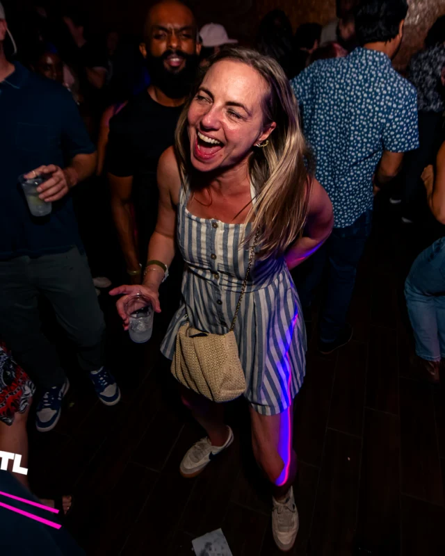 Indie Sleaze Dance Party - May 2026 @ Drunken Unicorn - Atlanta, GA. Kimber was the DJ. Photo by @stevohendo1989.