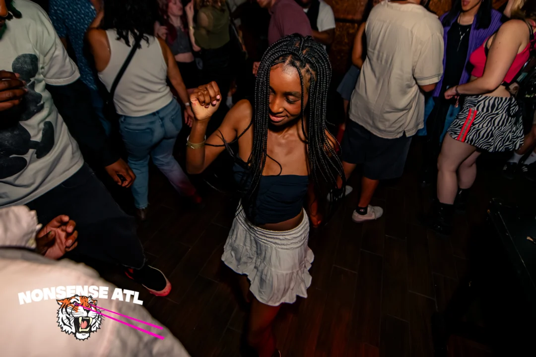 Indie Sleaze Dance Party - May 2026 @ Drunken Unicorn - Atlanta, GA. Kimber was the DJ. Photo by @stevohendo1989.