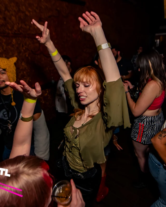 Indie Sleaze Dance Party - May 2026 @ Drunken Unicorn - Atlanta, GA. Kimber was the DJ. Photo by @stevohendo1989.