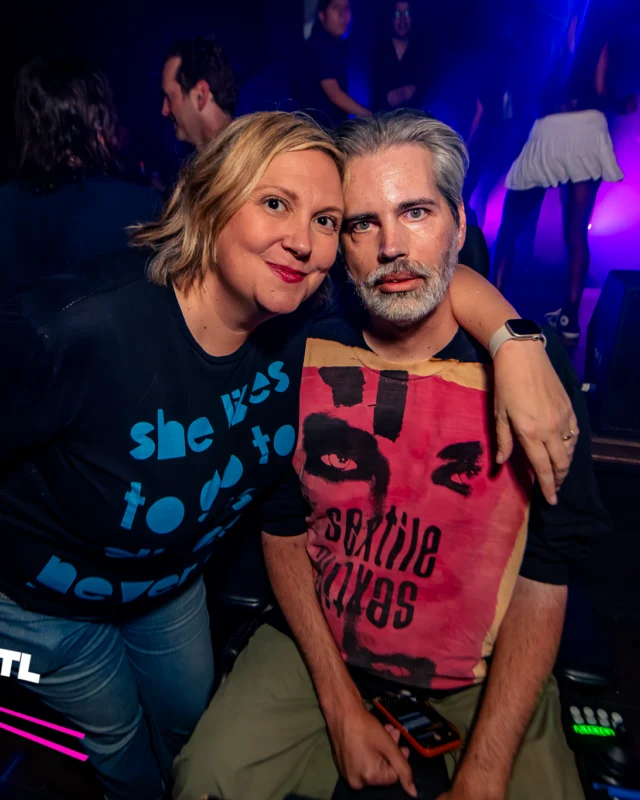Indie Sleaze Dance Party - May 2026 @ Drunken Unicorn - Atlanta, GA. Kimber was the DJ. Photo by @stevohendo1989.