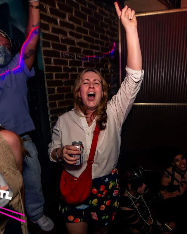 Indie Sleaze Dance Party - May 2026 @ Drunken Unicorn - Atlanta, GA. Kimber was the DJ. Photo by @stevohendo1989.