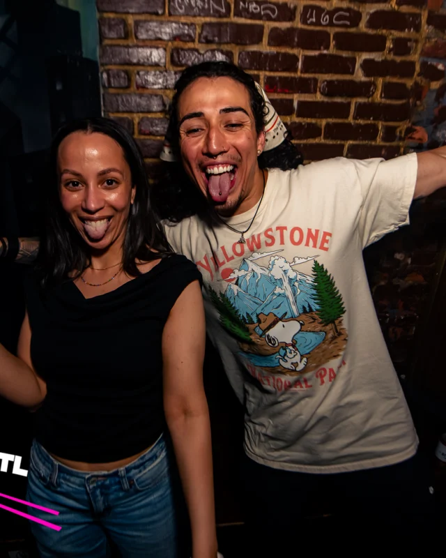 Indie Sleaze Dance Party - May 2026 @ Drunken Unicorn - Atlanta, GA. Kimber was the DJ. Photo by @stevohendo1989.