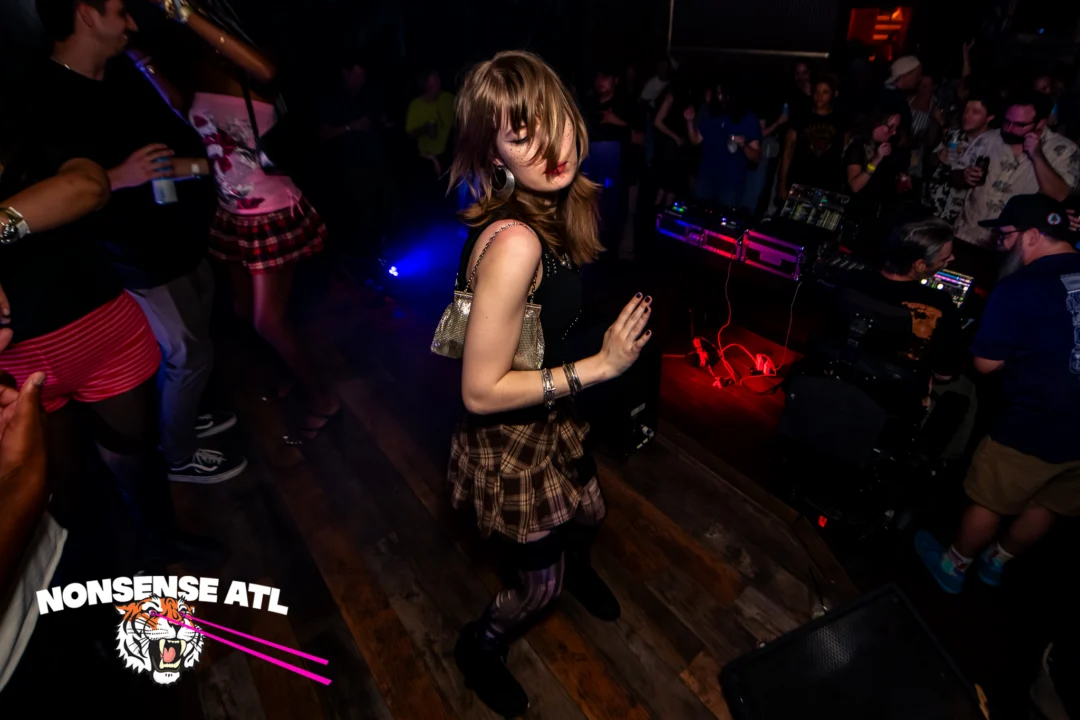 Indie Sleaze Dance Party - May 2026 @ Drunken Unicorn - Atlanta, GA. Kimber was the DJ. Photo by @stevohendo1989.