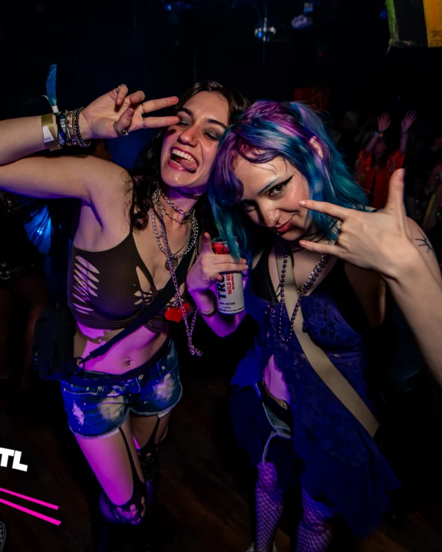 Indie Sleaze Dance Party - May 2026 @ Drunken Unicorn - Atlanta, GA. Kimber was the DJ. Photo by @stevohendo1989.