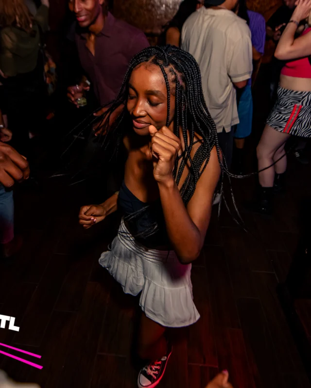 Indie Sleaze Dance Party - May 2026 @ Drunken Unicorn - Atlanta, GA. Kimber was the DJ. Photo by @stevohendo1989.