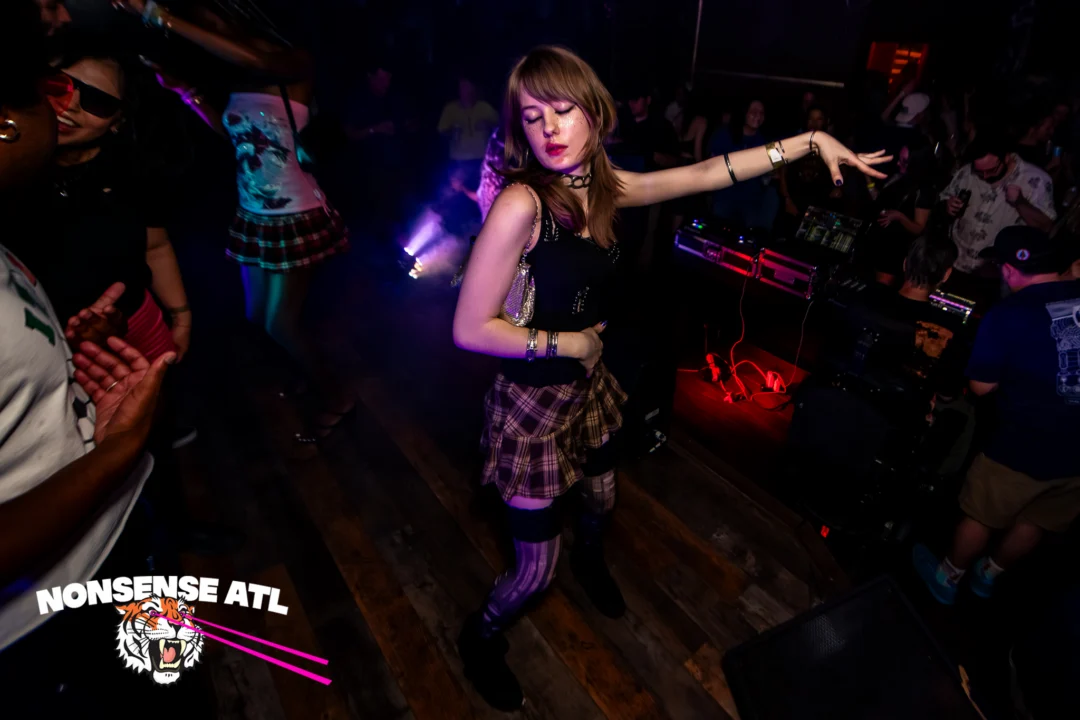 Indie Sleaze Dance Party - May 2026 @ Drunken Unicorn - Atlanta, GA. Kimber was the DJ. Photo by @stevohendo1989.