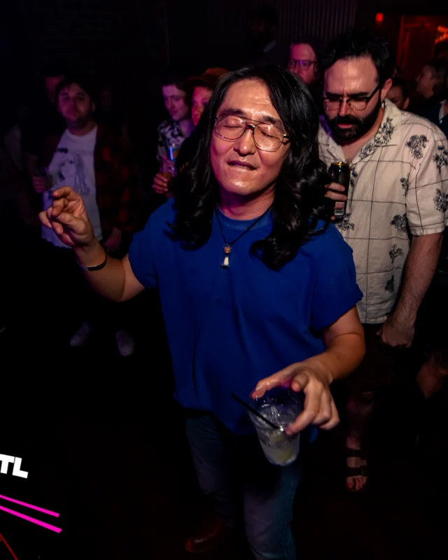 Indie Sleaze Dance Party - May 2026 @ Drunken Unicorn - Atlanta, GA. Kimber was the DJ. Photo by @stevohendo1989.