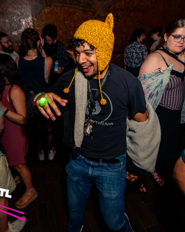 Indie Sleaze Dance Party - May 2026 @ Drunken Unicorn - Atlanta, GA. Kimber was the DJ. Photo by @stevohendo1989.