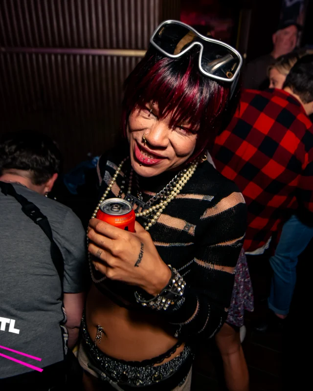 Indie Sleaze Dance Party - May 2026 @ Drunken Unicorn - Atlanta, GA. Kimber was the DJ. Photo by @stevohendo1989.
