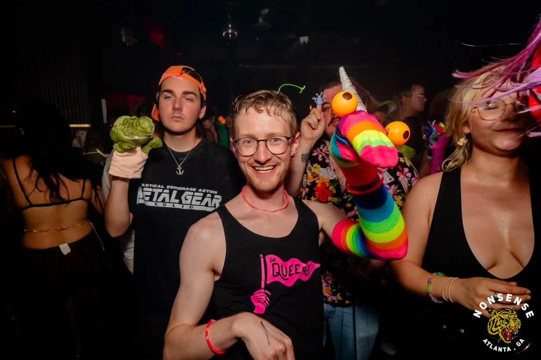 PUPPET RAVE (aka I Can't Believe It's Not A Drum Circle, Because It's A Puppet Rave) - July 18, 2026 - DJ Kandi Sprinkle & Crew - A Nonsense ATL Original Event. The Drunken Unicorn - Atlanta, GA @dayamarionette