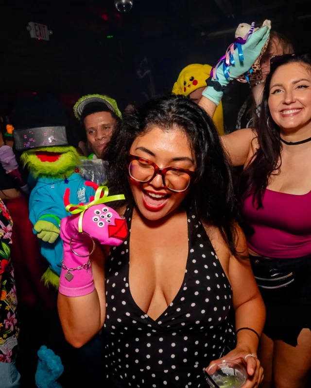 PUPPET RAVE (aka I Can't Believe It's Not A Drum Circle, Because It's A Puppet Rave) - July 18, 2026 - DJ Kandi Sprinkle & Crew - A Nonsense ATL Original Event. The Drunken Unicorn - Atlanta, GA @dayamarionette