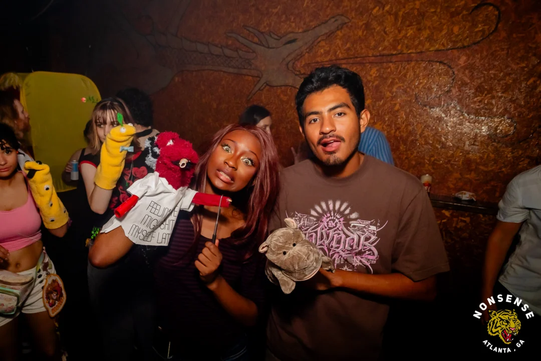 PUPPET RAVE (aka I Can't Believe It's Not A Drum Circle, Because It's A Puppet Rave) - July 18, 2026 - DJ Kandi Sprinkle & Crew - A Nonsense ATL Original Event. The Drunken Unicorn - Atlanta, GA @dayamarionette