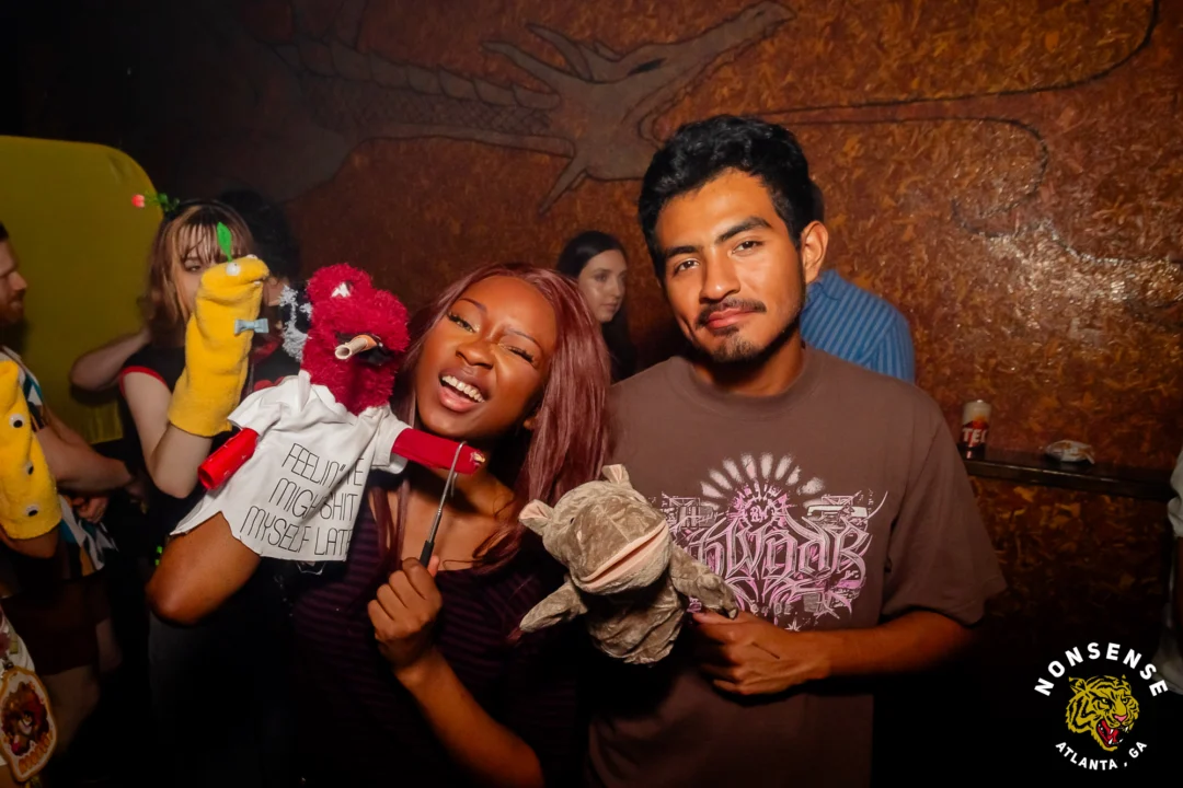 PUPPET RAVE (aka I Can't Believe It's Not A Drum Circle, Because It's A Puppet Rave) - July 18, 2026 - DJ Kandi Sprinkle & Crew - A Nonsense ATL Original Event. The Drunken Unicorn - Atlanta, GA @dayamarionette