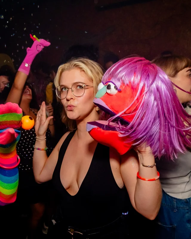 PUPPET RAVE (aka I Can't Believe It's Not A Drum Circle, Because It's A Puppet Rave) - July 18, 2026 - DJ Kandi Sprinkle & Crew - A Nonsense ATL Original Event. The Drunken Unicorn - Atlanta, GA @dayamarionette