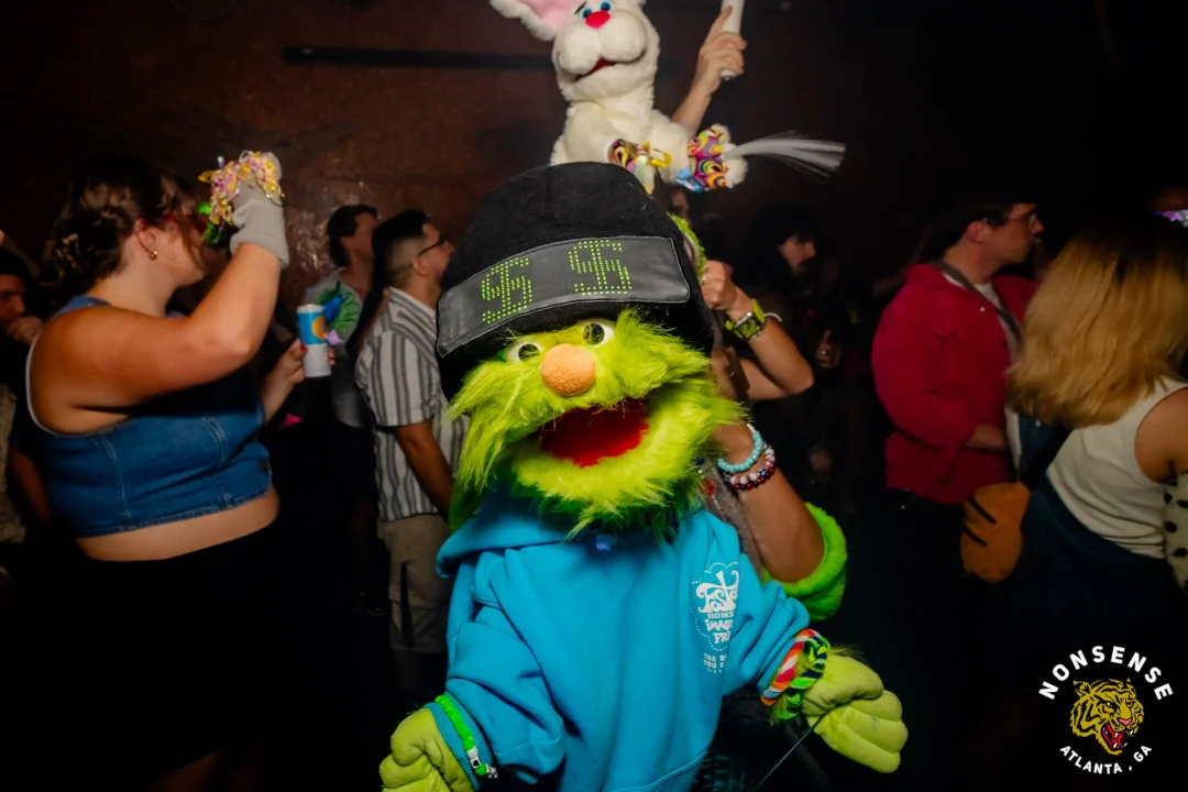 PUPPET RAVE (aka I Can't Believe It's Not A Drum Circle, Because It's A Puppet Rave) - July 18, 2026 - DJ Kandi Sprinkle & Crew - A Nonsense ATL Original Event. The Drunken Unicorn - Atlanta, GA @dayamarionette