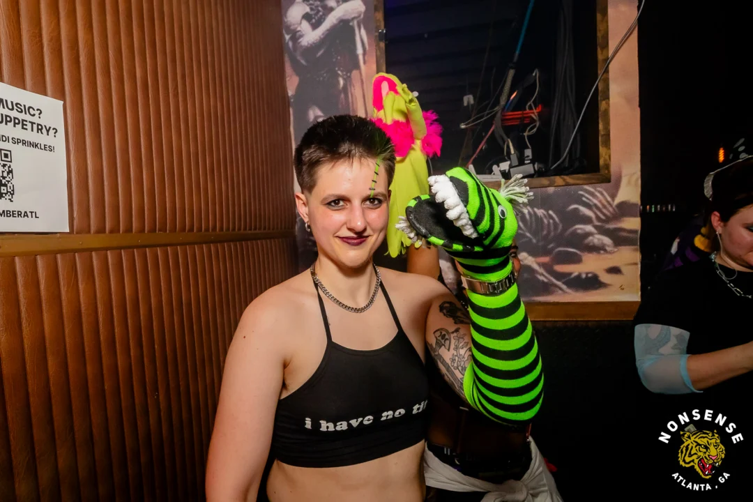 PUPPET RAVE (aka I Can't Believe It's Not A Drum Circle, Because It's A Puppet Rave) - July 18, 2026 - DJ Kandi Sprinkle & Crew - A Nonsense ATL Original Event. The Drunken Unicorn - Atlanta, GA @dayamarionette