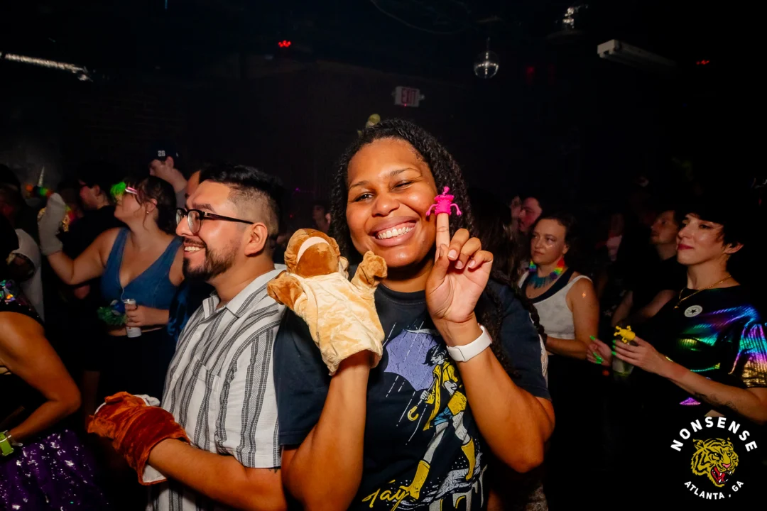 PUPPET RAVE (aka I Can't Believe It's Not A Drum Circle, Because It's A Puppet Rave) - July 18, 2026 - DJ Kandi Sprinkle & Crew - A Nonsense ATL Original Event. The Drunken Unicorn - Atlanta, GA @dayamarionette