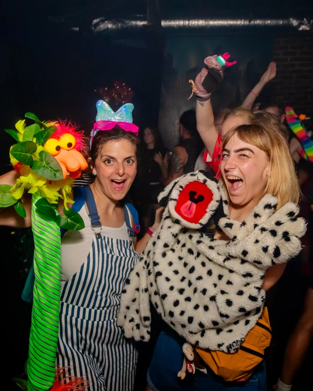 PUPPET RAVE (aka I Can't Believe It's Not A Drum Circle, Because It's A Puppet Rave) - July 18, 2026 - DJ Kandi Sprinkle & Crew - A Nonsense ATL Original Event. The Drunken Unicorn - Atlanta, GA @dayamarionette