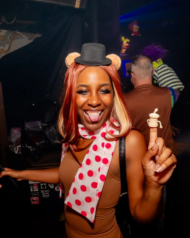PUPPET RAVE (aka I Can't Believe It's Not A Drum Circle, Because It's A Puppet Rave) - July 18, 2026 - DJ Kandi Sprinkle & Crew - A Nonsense ATL Original Event. The Drunken Unicorn - Atlanta, GA @dayamarionette