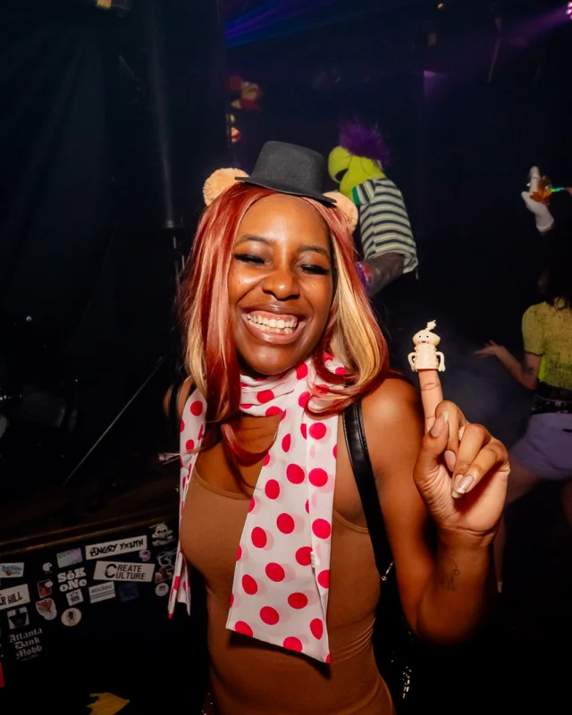 PUPPET RAVE (aka I Can't Believe It's Not A Drum Circle, Because It's A Puppet Rave) - July 18, 2026 - DJ Kandi Sprinkle & Crew - A Nonsense ATL Original Event. The Drunken Unicorn - Atlanta, GA @dayamarionette