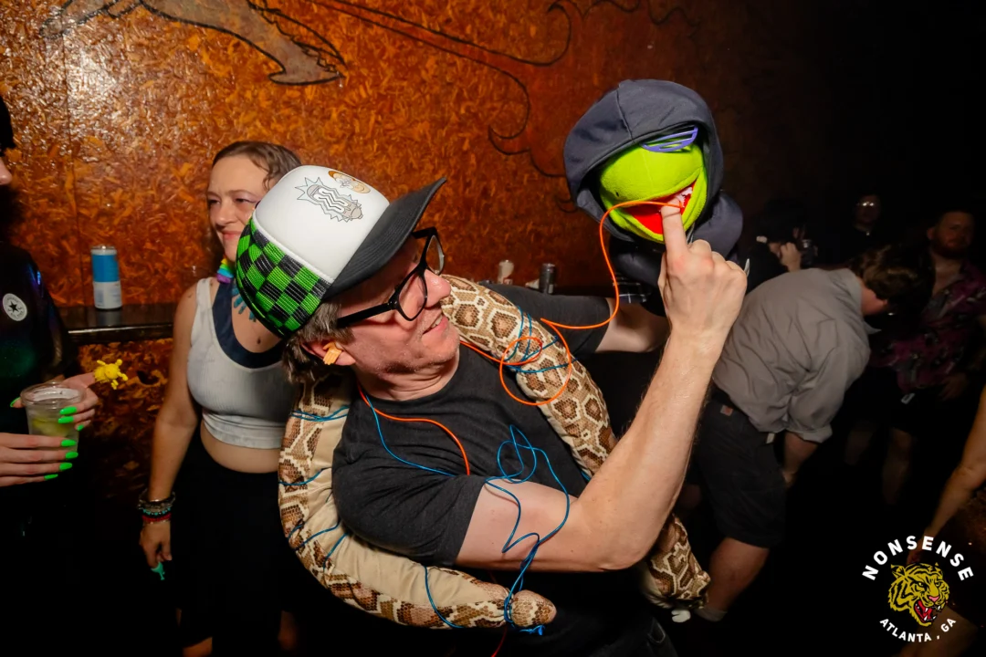 PUPPET RAVE (aka I Can't Believe It's Not A Drum Circle, Because It's A Puppet Rave) - July 18, 2026 - DJ Kandi Sprinkle & Crew - A Nonsense ATL Original Event. The Drunken Unicorn - Atlanta, GA @dayamarionette