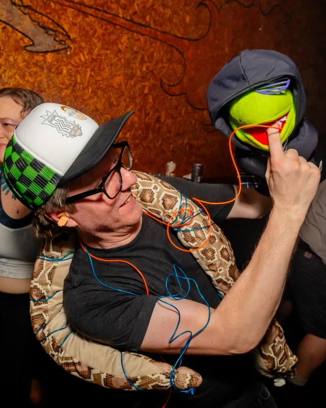 PUPPET RAVE (aka I Can't Believe It's Not A Drum Circle, Because It's A Puppet Rave) - July 18, 2026 - DJ Kandi Sprinkle & Crew - A Nonsense ATL Original Event. The Drunken Unicorn - Atlanta, GA @dayamarionette