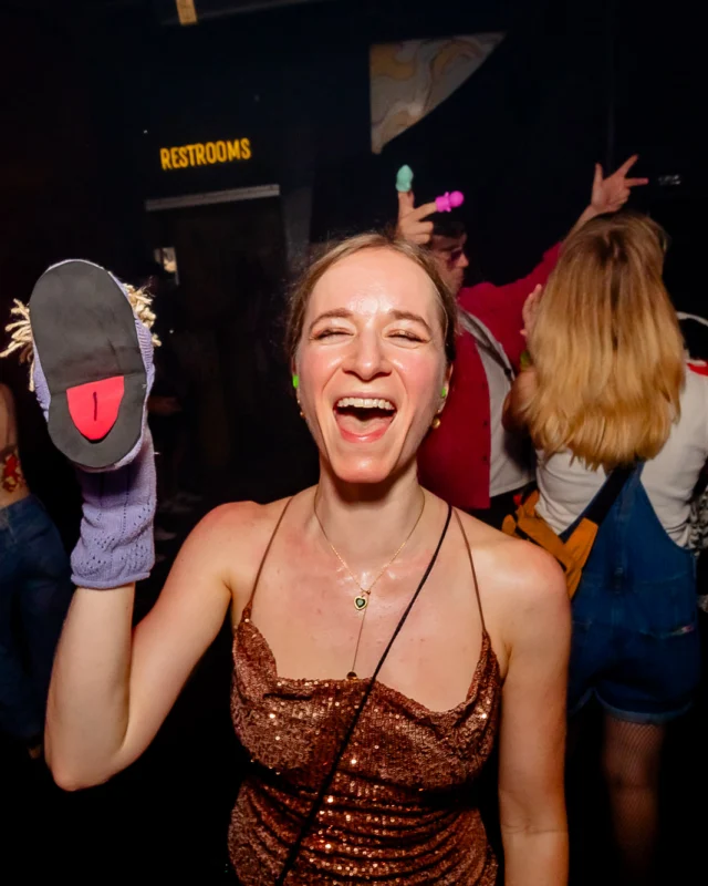 PUPPET RAVE (aka I Can't Believe It's Not A Drum Circle, Because It's A Puppet Rave) - July 18, 2026 - DJ Kandi Sprinkle & Crew - A Nonsense ATL Original Event. The Drunken Unicorn - Atlanta, GA @dayamarionette