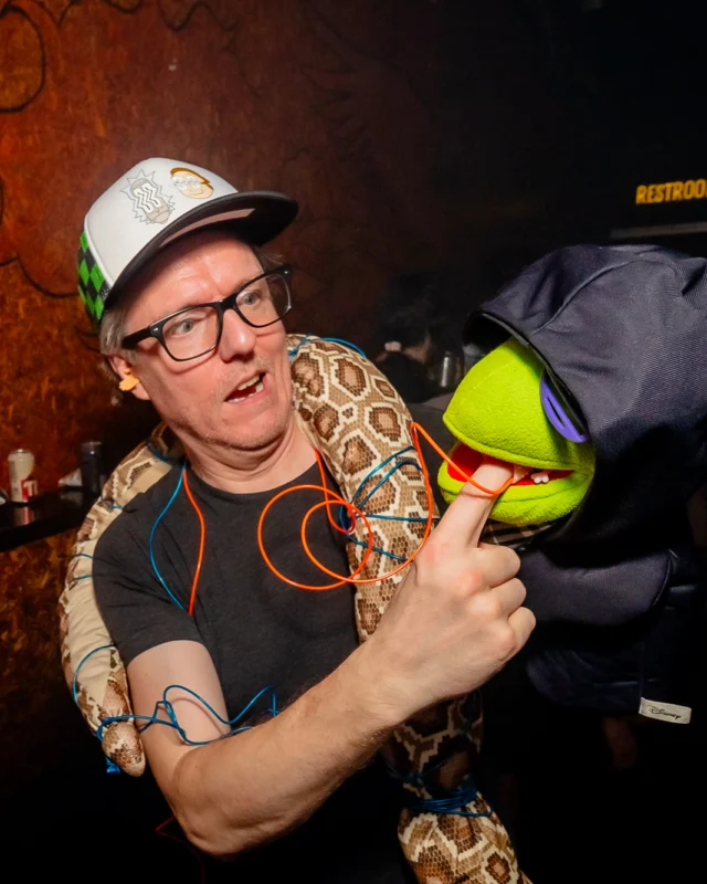 PUPPET RAVE (aka I Can't Believe It's Not A Drum Circle, Because It's A Puppet Rave) - July 18, 2026 - DJ Kandi Sprinkle & Crew - A Nonsense ATL Original Event. The Drunken Unicorn - Atlanta, GA @dayamarionette
