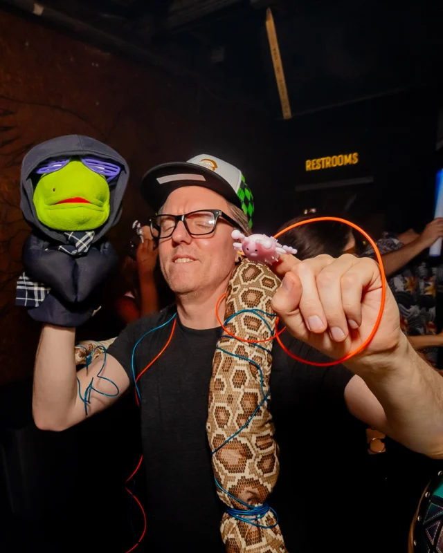 PUPPET RAVE (aka I Can't Believe It's Not A Drum Circle, Because It's A Puppet Rave) - July 18, 2026 - DJ Kandi Sprinkle & Crew - A Nonsense ATL Original Event. The Drunken Unicorn - Atlanta, GA @dayamarionette