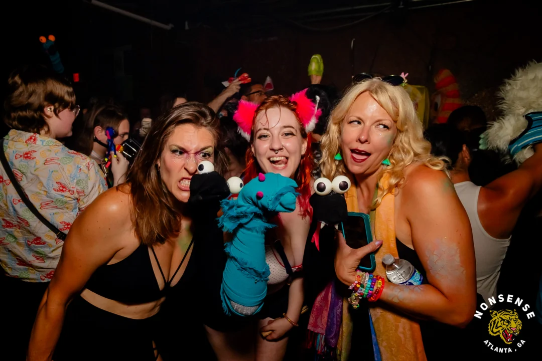 PUPPET RAVE (aka I Can't Believe It's Not A Drum Circle, Because It's A Puppet Rave) - July 18, 2026 - DJ Kandi Sprinkle & Crew - A Nonsense ATL Original Event. The Drunken Unicorn - Atlanta, GA @dayamarionette