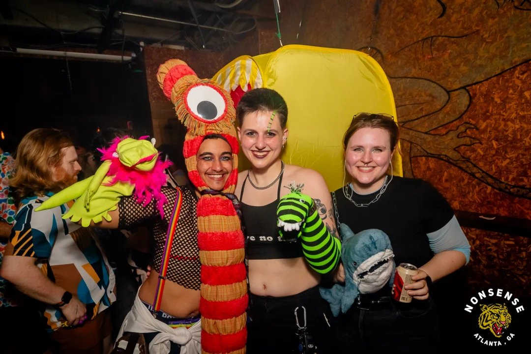 PUPPET RAVE (aka I Can't Believe It's Not A Drum Circle, Because It's A Puppet Rave) - July 18, 2026 - DJ Kandi Sprinkle & Crew - A Nonsense ATL Original Event. The Drunken Unicorn - Atlanta, GA @dayamarionette