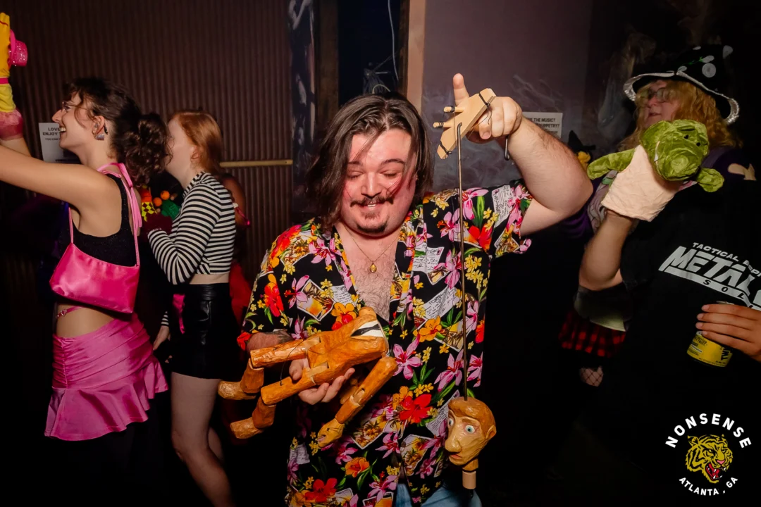 PUPPET RAVE (aka I Can't Believe It's Not A Drum Circle, Because It's A Puppet Rave) - July 18, 2026 - DJ Kandi Sprinkle & Crew - A Nonsense ATL Original Event. The Drunken Unicorn - Atlanta, GA @dayamarionette