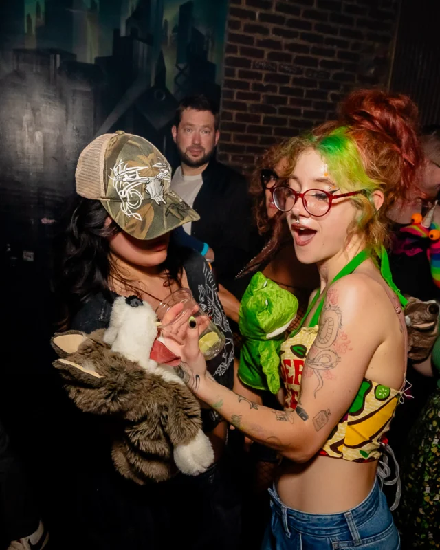 PUPPET RAVE (aka I Can't Believe It's Not A Drum Circle, Because It's A Puppet Rave) - July 18, 2026 - DJ Kandi Sprinkle & Crew - A Nonsense ATL Original Event. The Drunken Unicorn - Atlanta, GA @dayamarionette