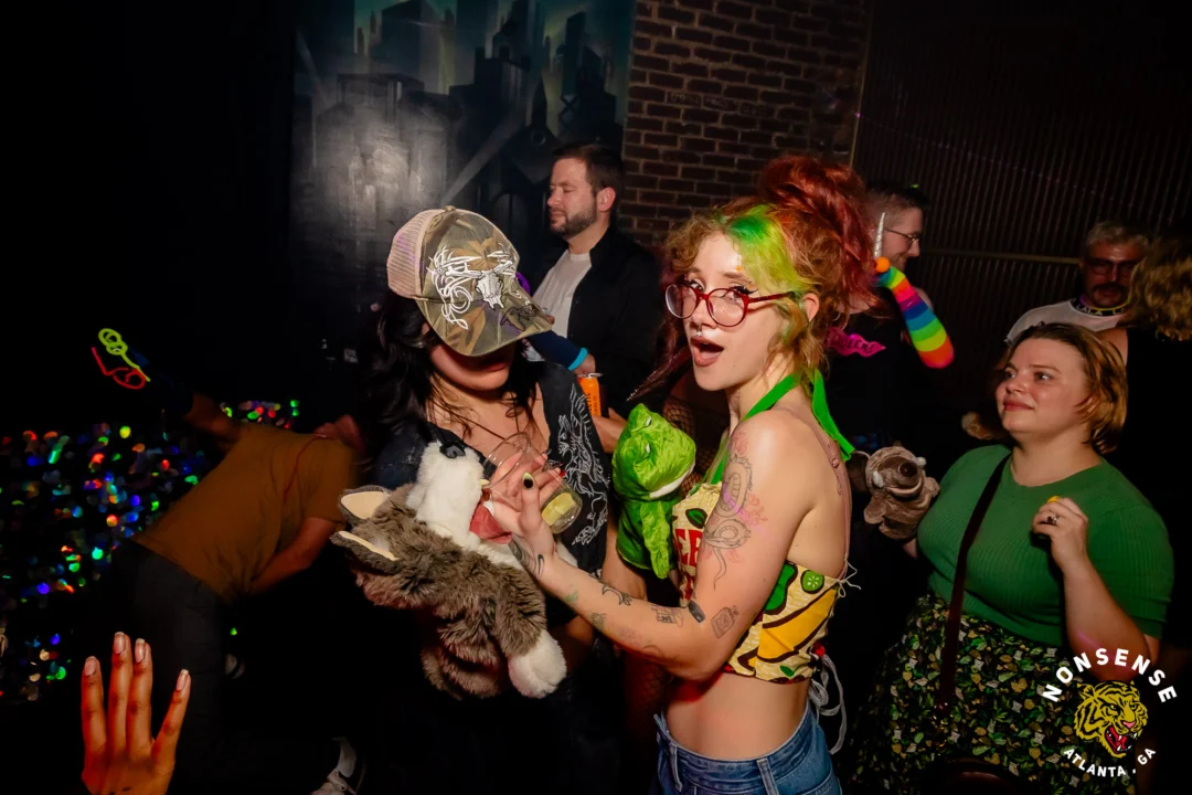 PUPPET RAVE (aka I Can't Believe It's Not A Drum Circle, Because It's A Puppet Rave) - July 18, 2026 - DJ Kandi Sprinkle & Crew - A Nonsense ATL Original Event. The Drunken Unicorn - Atlanta, GA @dayamarionette