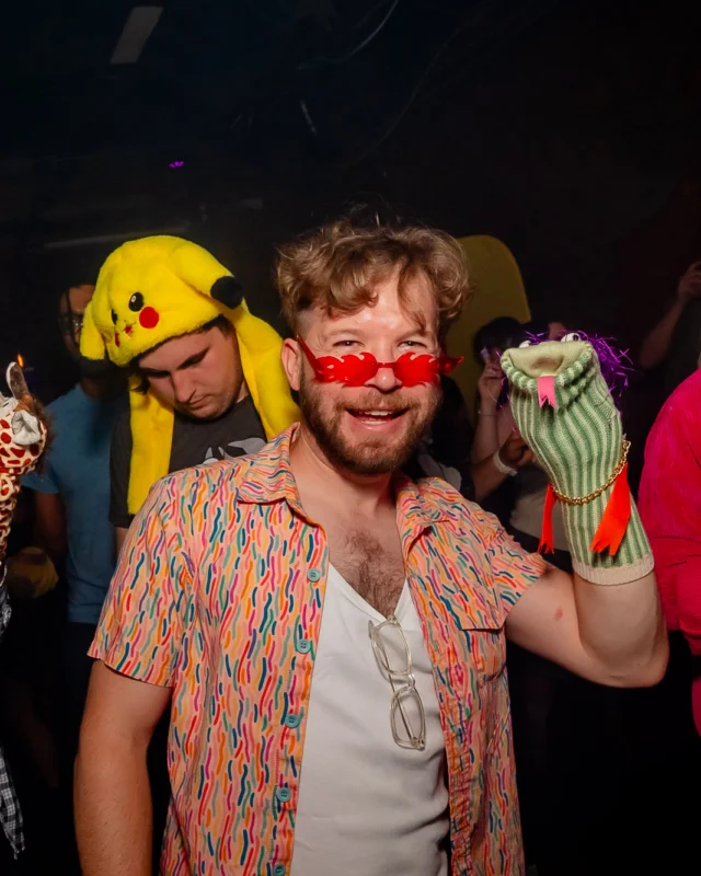 PUPPET RAVE (aka I Can't Believe It's Not A Drum Circle, Because It's A Puppet Rave) - July 18, 2026 - DJ Kandi Sprinkle & Crew - A Nonsense ATL Original Event. The Drunken Unicorn - Atlanta, GA @dayamarionette