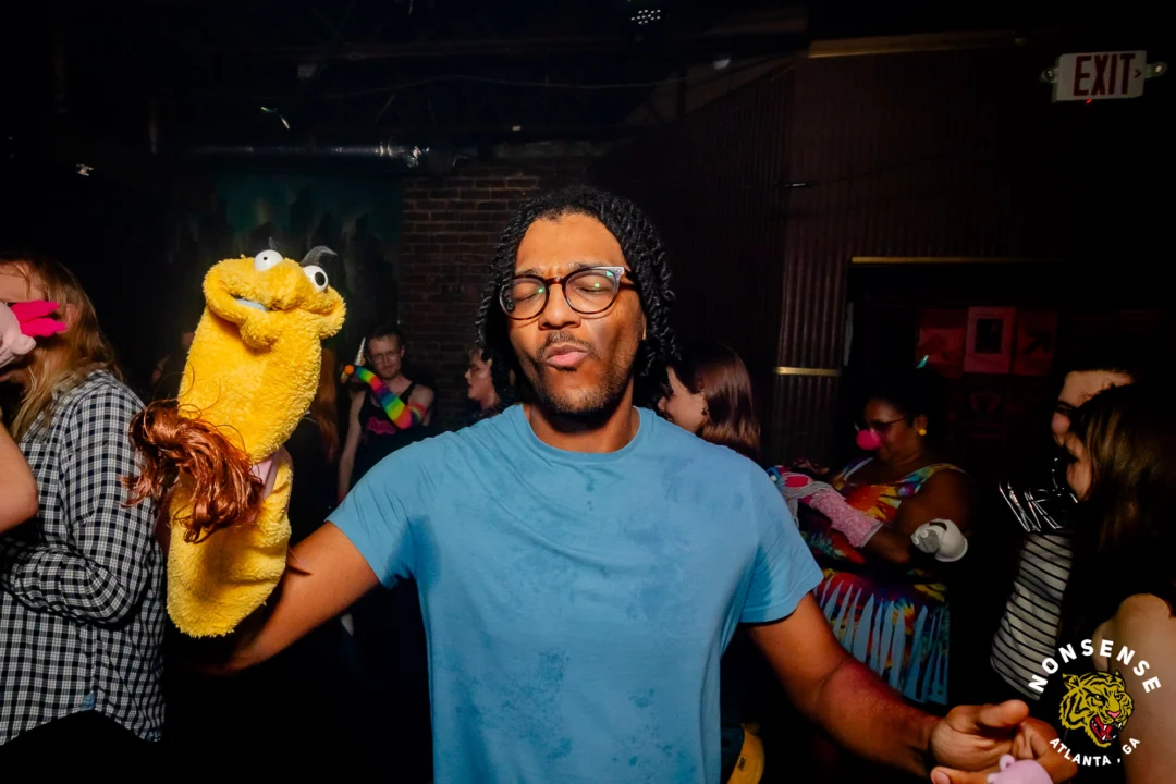 PUPPET RAVE (aka I Can't Believe It's Not A Drum Circle, Because It's A Puppet Rave) - July 18, 2026 - DJ Kandi Sprinkle & Crew - A Nonsense ATL Original Event. The Drunken Unicorn - Atlanta, GA @dayamarionette