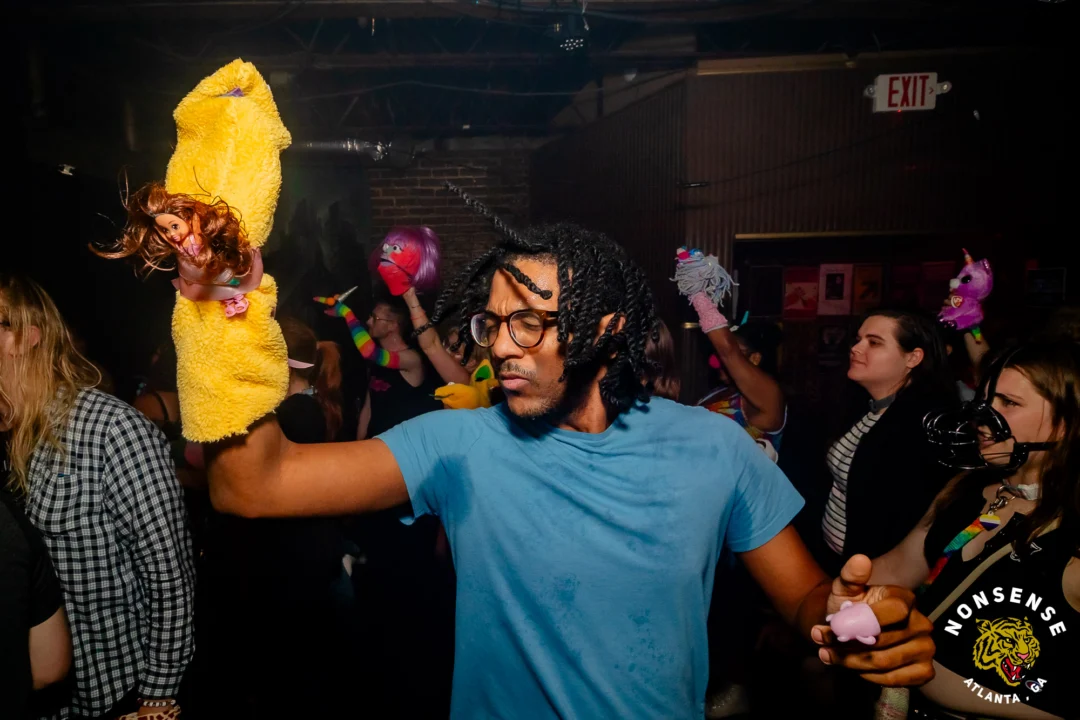 PUPPET RAVE (aka I Can't Believe It's Not A Drum Circle, Because It's A Puppet Rave) - July 18, 2026 - DJ Kandi Sprinkle & Crew - A Nonsense ATL Original Event. The Drunken Unicorn - Atlanta, GA @dayamarionette