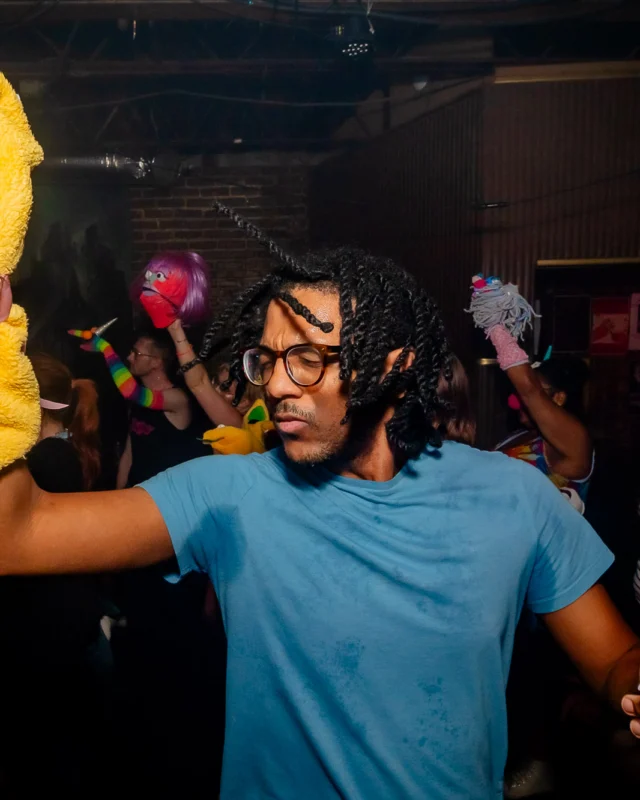 PUPPET RAVE (aka I Can't Believe It's Not A Drum Circle, Because It's A Puppet Rave) - July 18, 2026 - DJ Kandi Sprinkle & Crew - A Nonsense ATL Original Event. The Drunken Unicorn - Atlanta, GA @dayamarionette