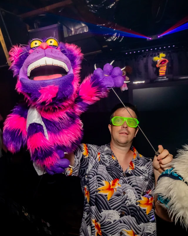 PUPPET RAVE (aka I Can't Believe It's Not A Drum Circle, Because It's A Puppet Rave) - July 18, 2026 - DJ Kandi Sprinkle & Crew - A Nonsense ATL Original Event. The Drunken Unicorn - Atlanta, GA @dayamarionette