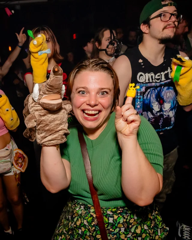 PUPPET RAVE (aka I Can't Believe It's Not A Drum Circle, Because It's A Puppet Rave) - July 18, 2026 - DJ Kandi Sprinkle & Crew - A Nonsense ATL Original Event. The Drunken Unicorn - Atlanta, GA @dayamarionette