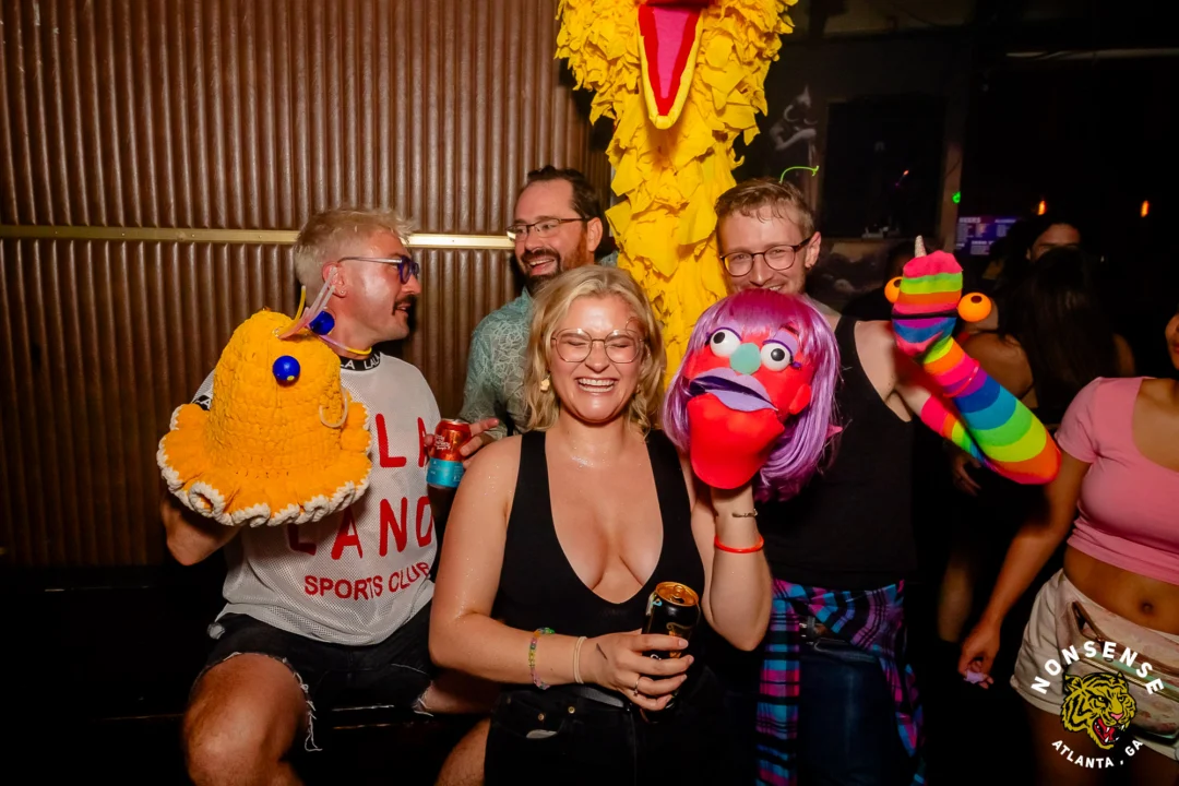 PUPPET RAVE (aka I Can't Believe It's Not A Drum Circle, Because It's A Puppet Rave) - July 18, 2026 - DJ Kandi Sprinkle & Crew - A Nonsense ATL Original Event. The Drunken Unicorn - Atlanta, GA @dayamarionette