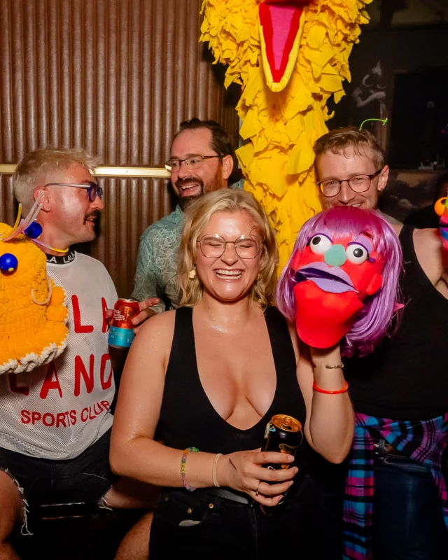 PUPPET RAVE (aka I Can't Believe It's Not A Drum Circle, Because It's A Puppet Rave) - July 18, 2026 - DJ Kandi Sprinkle & Crew - A Nonsense ATL Original Event. The Drunken Unicorn - Atlanta, GA @dayamarionette