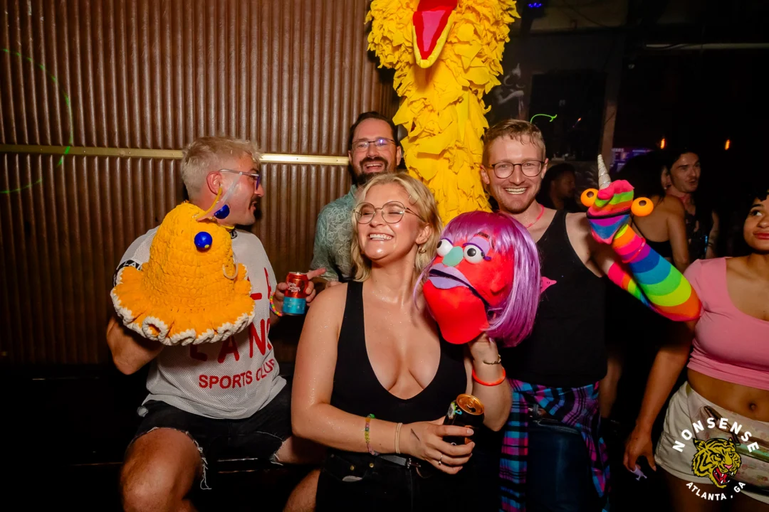 PUPPET RAVE (aka I Can't Believe It's Not A Drum Circle, Because It's A Puppet Rave) - July 18, 2026 - DJ Kandi Sprinkle & Crew - A Nonsense ATL Original Event. The Drunken Unicorn - Atlanta, GA @dayamarionette