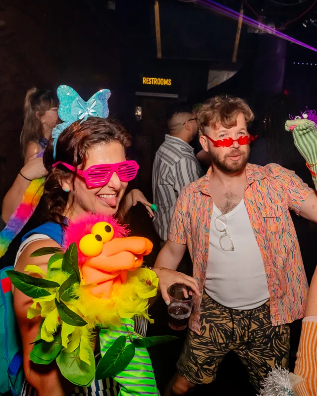 PUPPET RAVE (aka I Can't Believe It's Not A Drum Circle, Because It's A Puppet Rave) - July 18, 2026 - DJ Kandi Sprinkle & Crew - A Nonsense ATL Original Event. The Drunken Unicorn - Atlanta, GA @dayamarionette