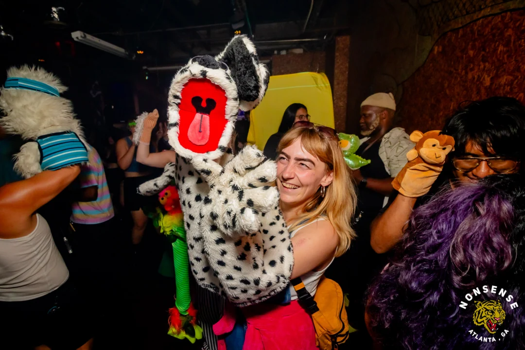 PUPPET RAVE (aka I Can't Believe It's Not A Drum Circle, Because It's A Puppet Rave) - July 18, 2026 - DJ Kandi Sprinkle & Crew - A Nonsense ATL Original Event. The Drunken Unicorn - Atlanta, GA @dayamarionette