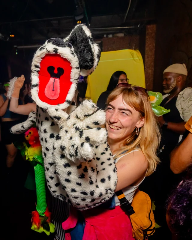 PUPPET RAVE (aka I Can't Believe It's Not A Drum Circle, Because It's A Puppet Rave) - July 18, 2026 - DJ Kandi Sprinkle & Crew - A Nonsense ATL Original Event. The Drunken Unicorn - Atlanta, GA @dayamarionette