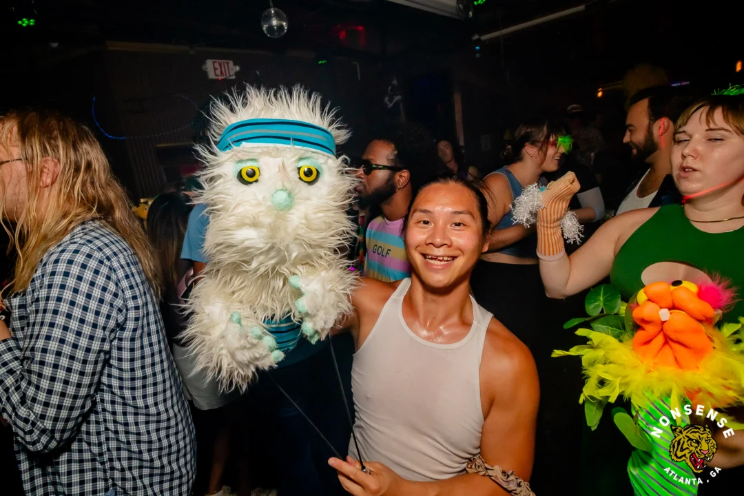 PUPPET RAVE (aka I Can't Believe It's Not A Drum Circle, Because It's A Puppet Rave) - July 18, 2026 - DJ Kandi Sprinkle & Crew - A Nonsense ATL Original Event. The Drunken Unicorn - Atlanta, GA @dayamarionette
